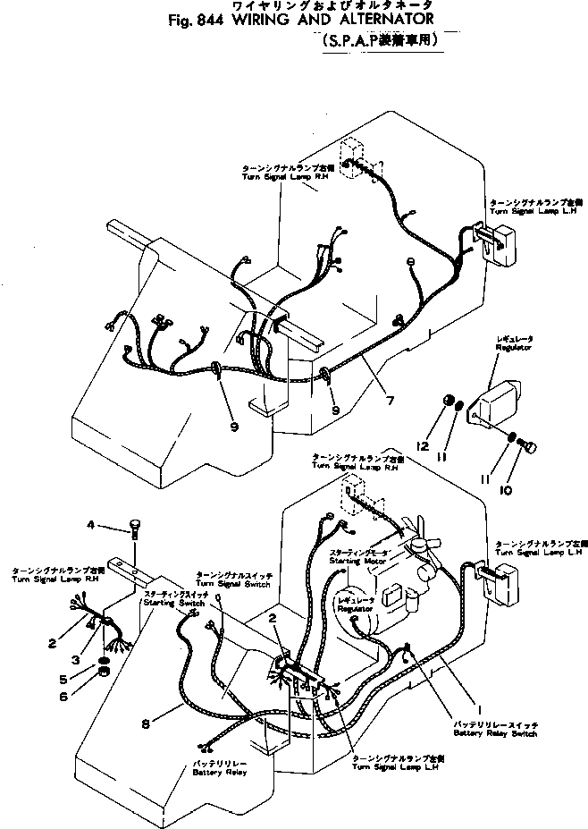 ALTERNATOR KIT 385-10155731 KOMATSU