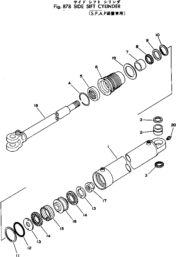 Манжета 236-63-11173 KOMATSU
