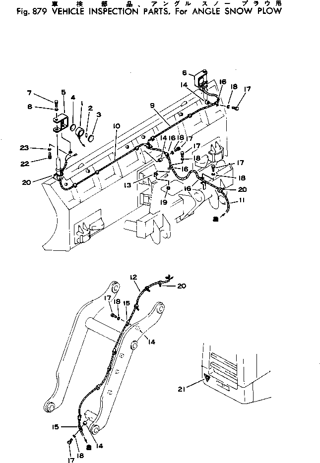 Фонарь 385-10168702 KOMATSU