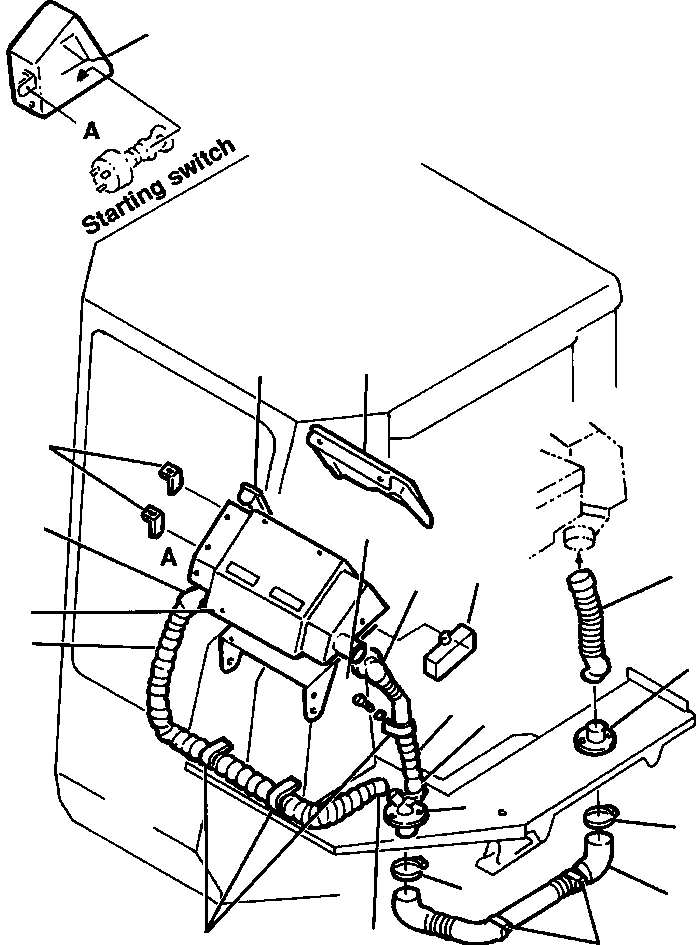 Панель приборов 417-963-2380 KOMATSU