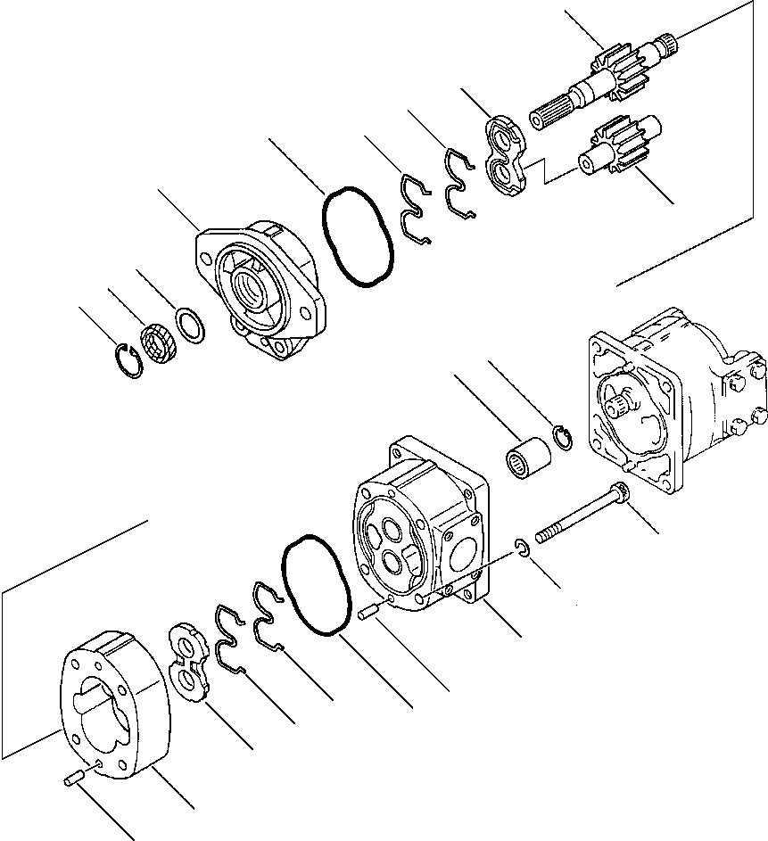Шестерня ведущая 705-17-32430 KOMATSU