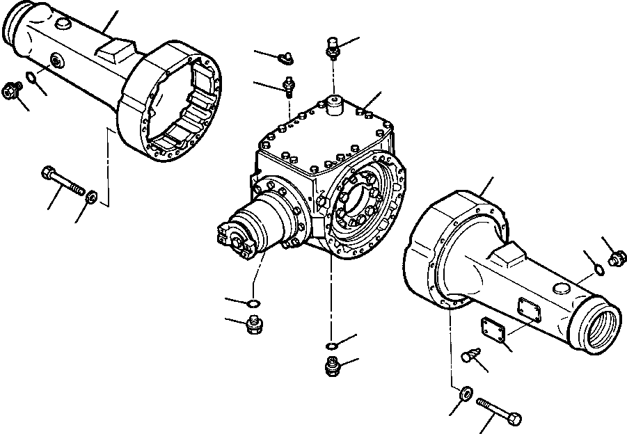 HOUSING,R.H. 418-23-13422 KOMATSU