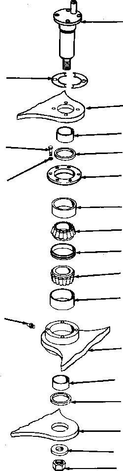 CUP, BEARING 71 705 C1 KOMATSU