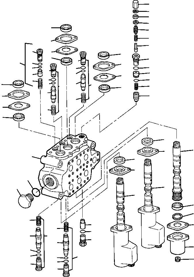 BOLT, 3/8NC X 1 1/4 - SOC. HEAD 138 243 KOMATSU