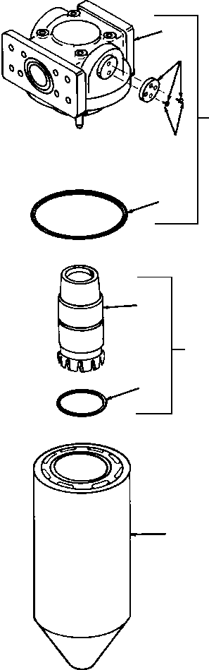 ELEMENT, SPIN ON 1106 643 C2 KOMATSU