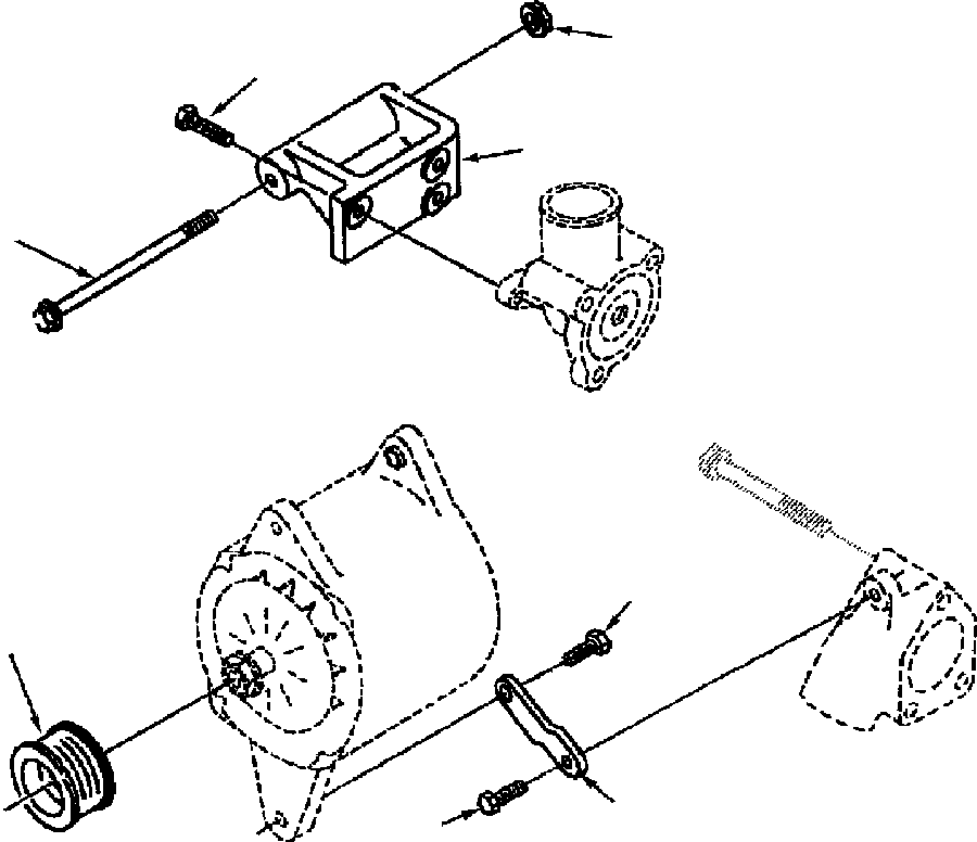 PULLEY, ALTERNATOR 1240 882 H1 KOMATSU