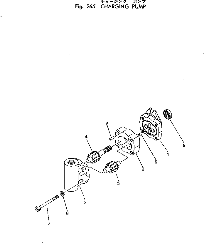 насос в сборе 704-23-30200 KOMATSU