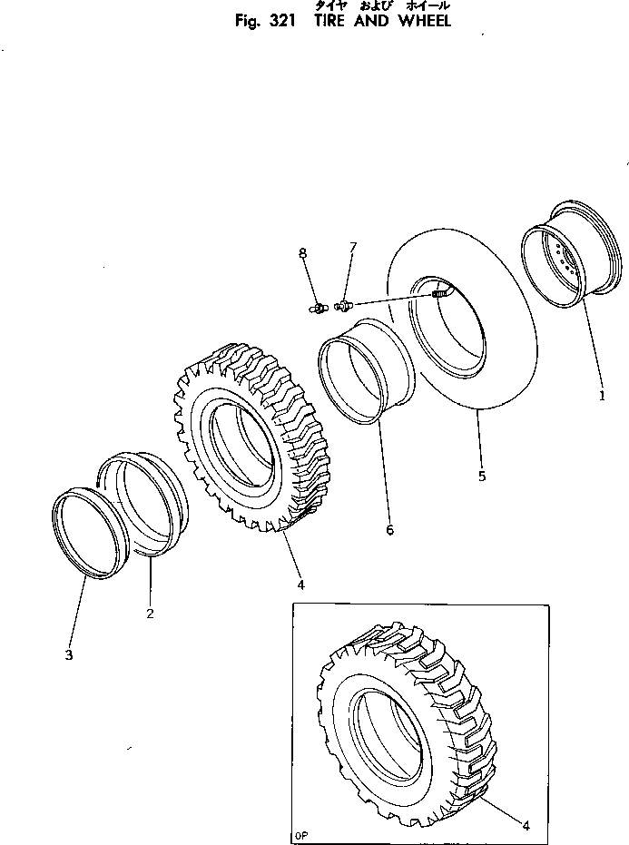 Колесо 385-10217231 KOMATSU