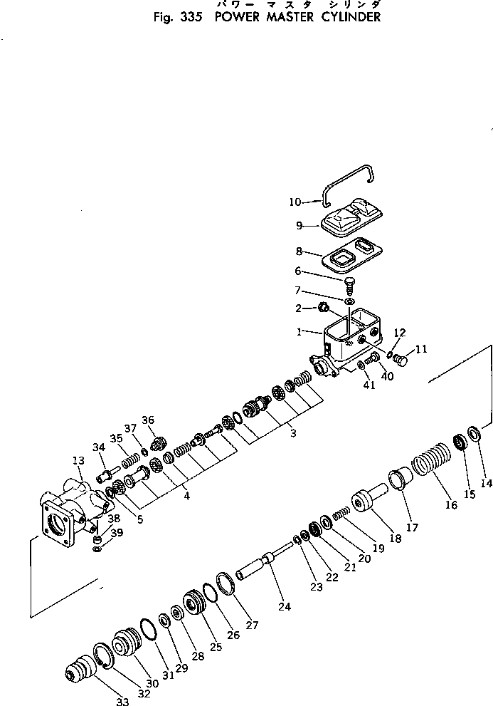 CYLINDER ASS'Y,POWER MASTER 385-10254082 KOMATSU