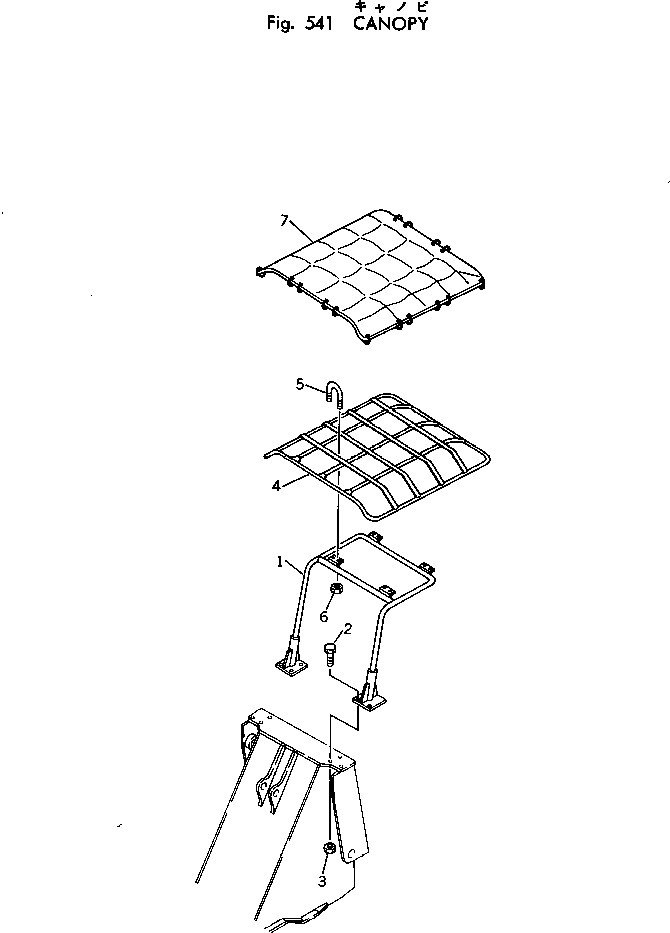 CANOPY,CANOPY \0\385-10089863 KOMATSU