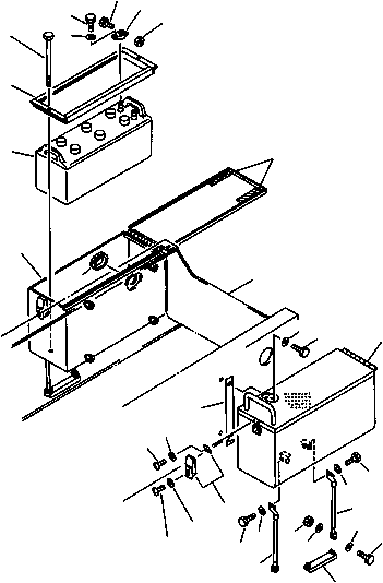 Клемма 08030-00012 KOMATSU