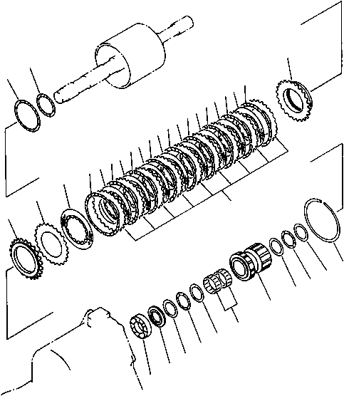 GEAR,REVERSE 419-15-12261 KOMATSU