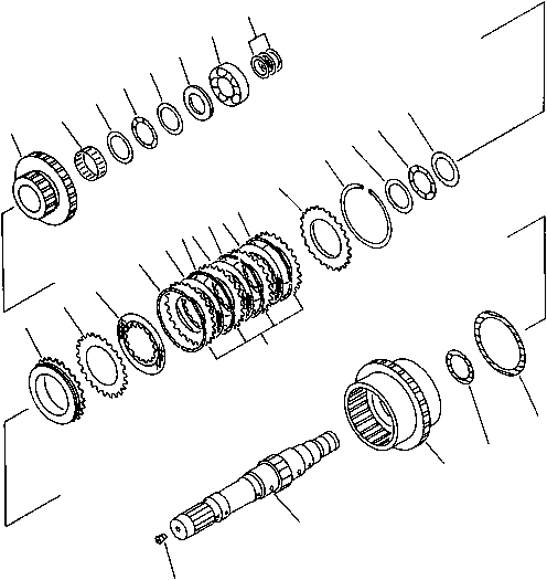 GEAR,3RD 418-15-11331 KOMATSU