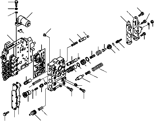 Управляющий клапан в сборе 419-15-15022 KOMATSU
