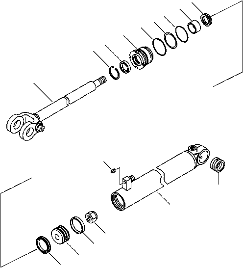 SERVICE KIT,STEERING CYLINDER 707-99-14610 KOMATSU
