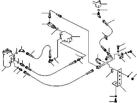 VALVE ASS'Y,PRIORITY 418-64-15200 KOMATSU