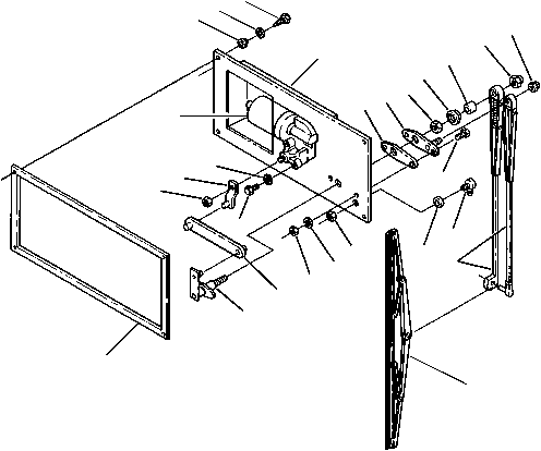 SHAFT ASSEMBLY, IDLER 426-925-A640 KOMATSU