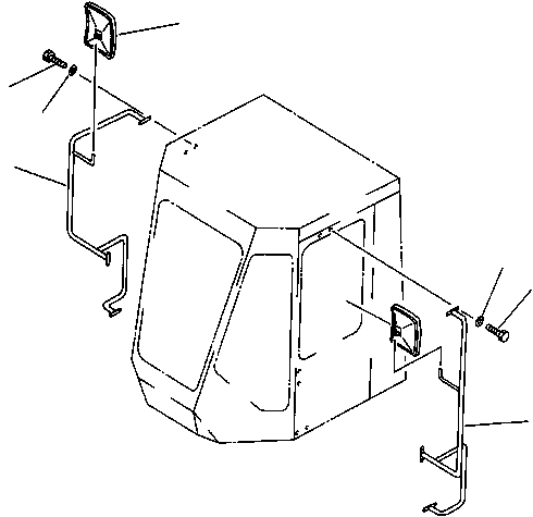STAY,R.H. 419-54-12225 KOMATSU