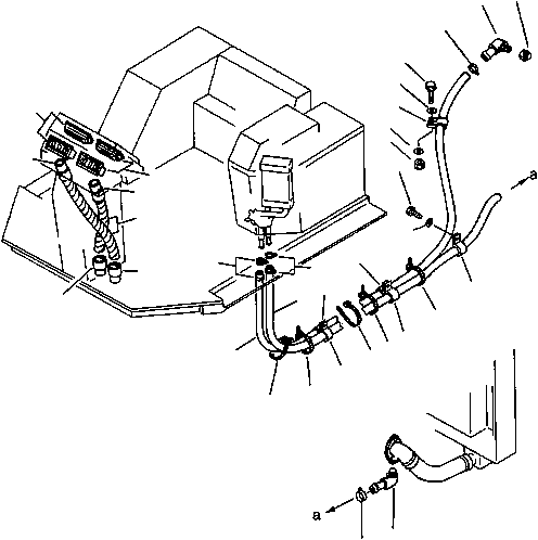 Шланг 09483-00520 KOMATSU
