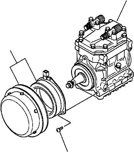 COMPRESSOR SUB A. 425-963-2810 KOMATSU