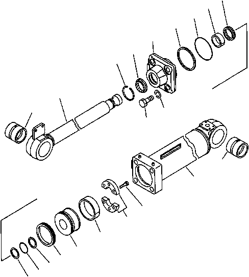 Кольцо износа 07155-01535 KOMATSU