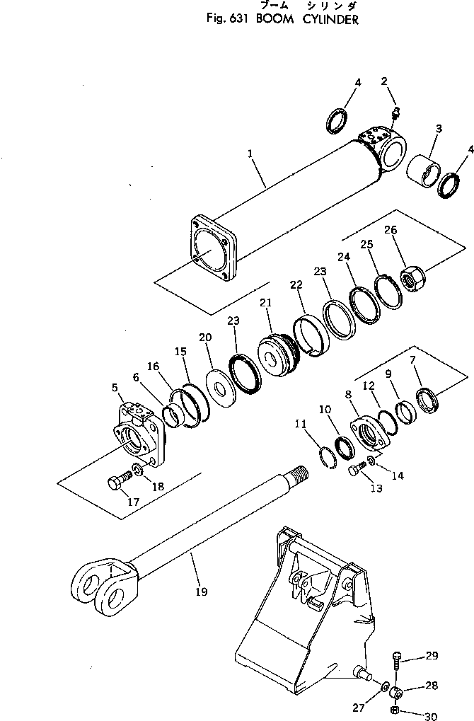 Кольцо 04069-01152 KOMATSU