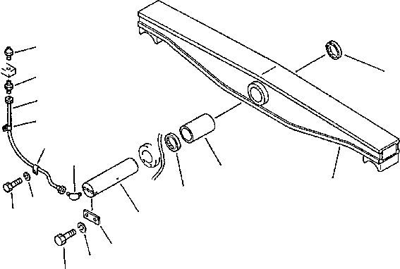 EQUALIZER BAR ASS'Y A144-50-1110 KOMATSU