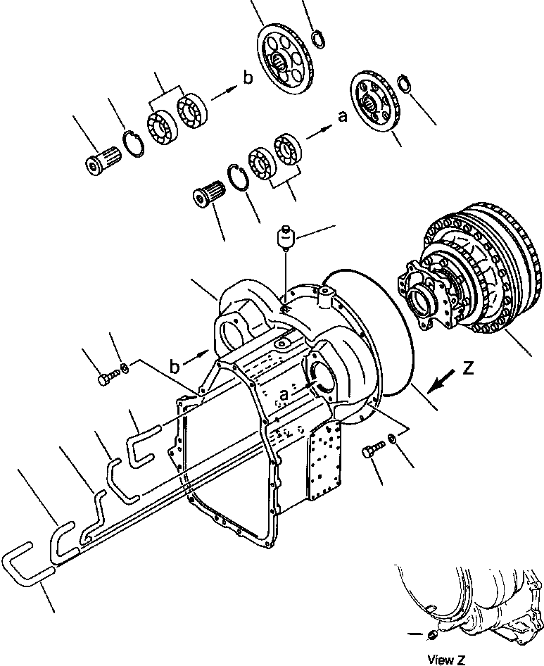 Подшипник 07030-06209 KOMATSU