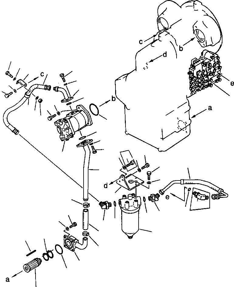Хомут 072818-00489 KOMATSU
