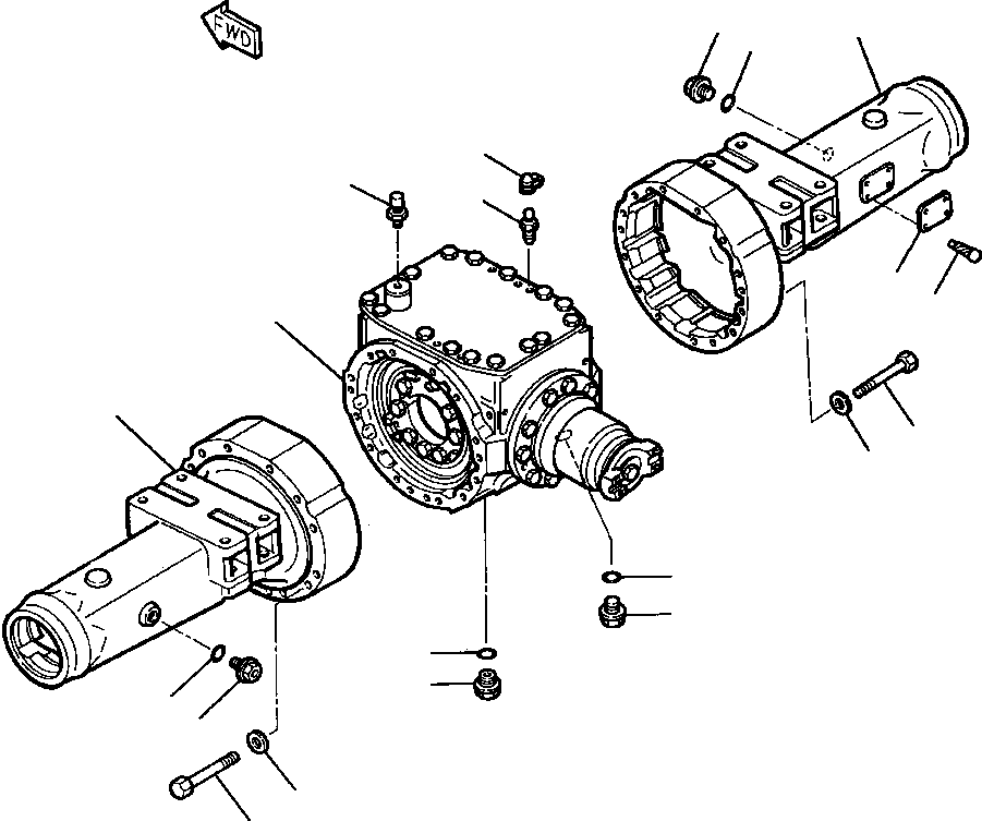 HOUSING,L.H. 419-22-13223 KOMATSU