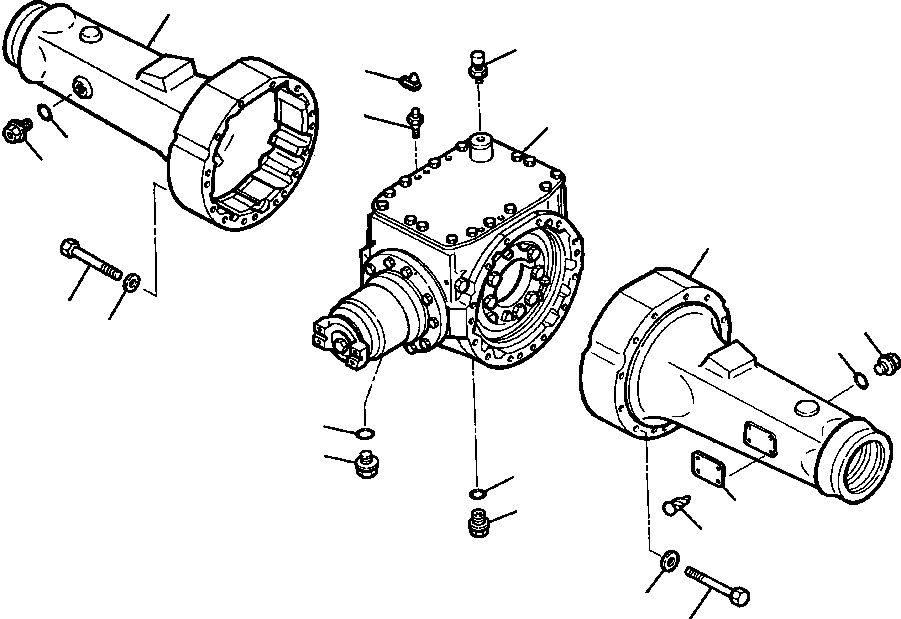 HOUSING,R.H. 419-23-13223 KOMATSU