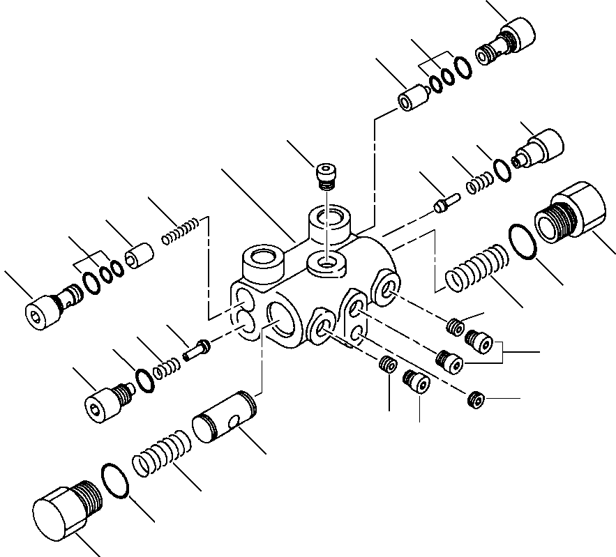 VALVE ASSEMBLY, CUSHION 419-64-15500 KOMATSU