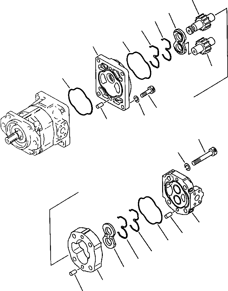 PUMP ASS'Y (SAL32) 705-11-30540 KOMATSU