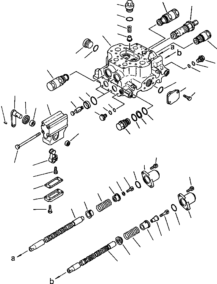 VALVE, CONTROL (SEE PG 06-014) 700-92-14002 KOMATSU