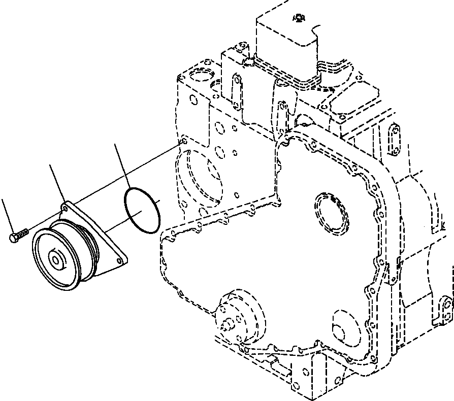 PUMP, WATER 1295 446 H92 KOMATSU