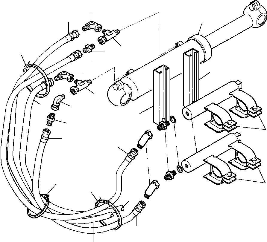 Шланг 148 588 KOMATSU