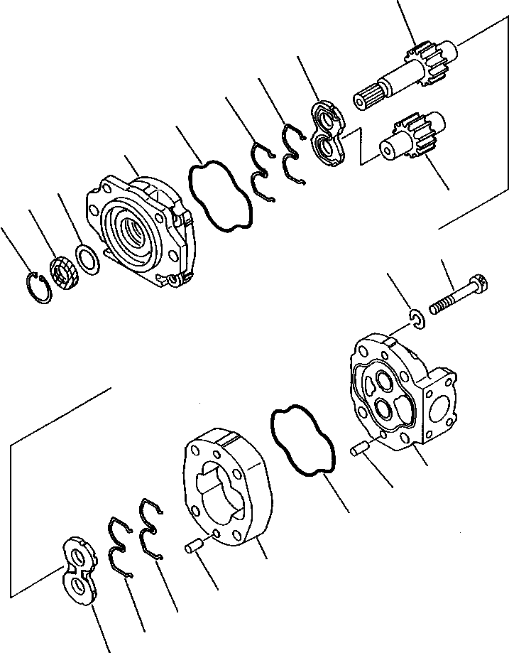 PUMP ASSEMBLY (SAL56) 705-11-35090 KOMATSU