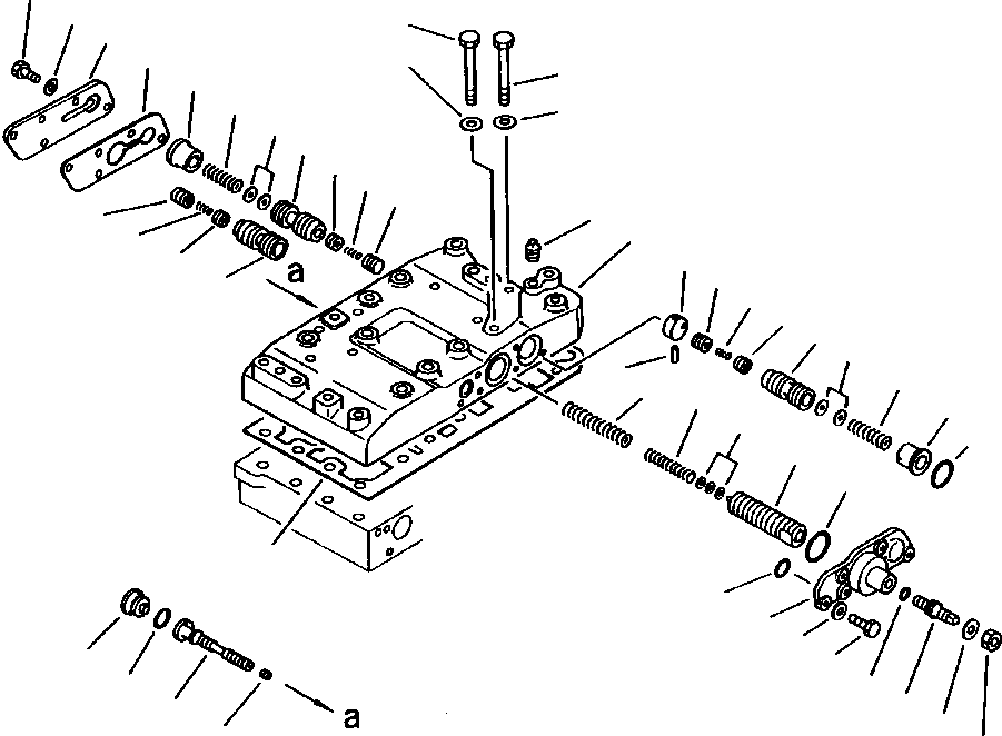 Крышка 424-15-15850 KOMATSU