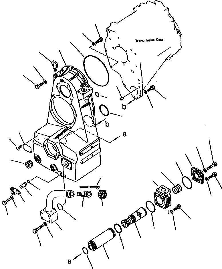 Фланец 424-15-13170 KOMATSU