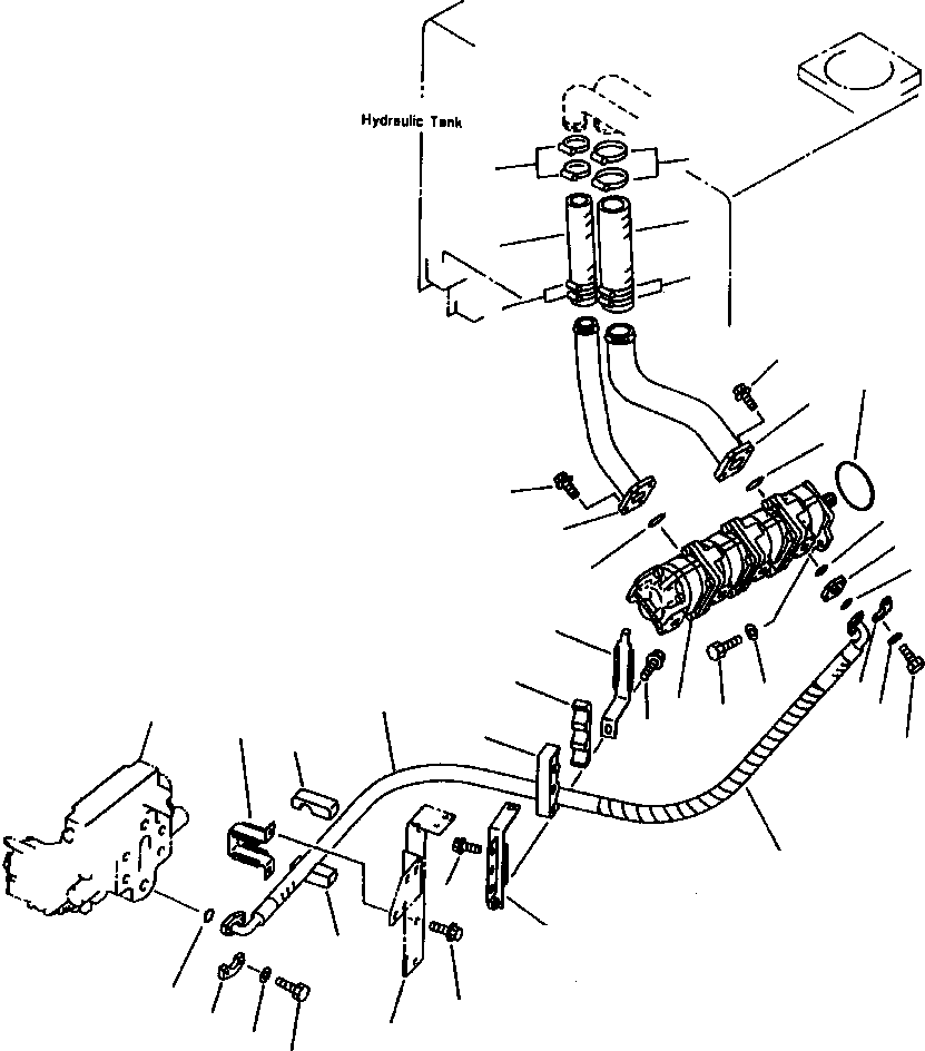 Шланг 07260-05831 KOMATSU