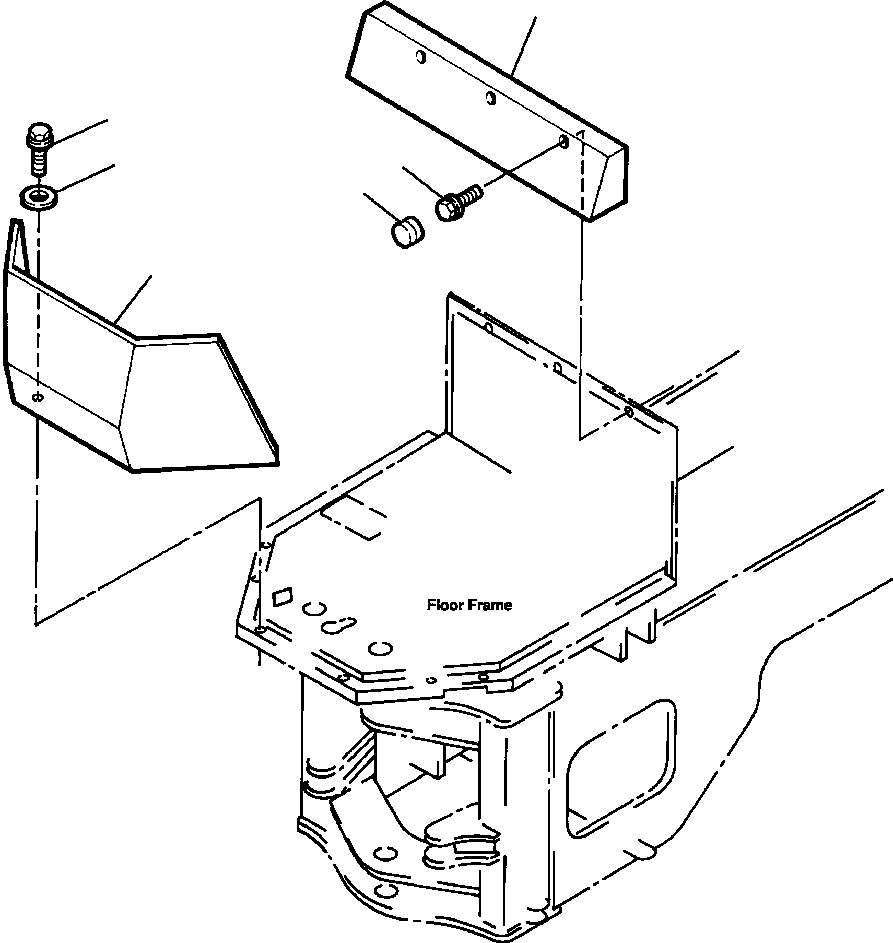 Ограждение 421-54-16110 KOMATSU