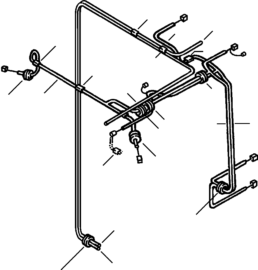 CLIP, HARNESS 421-925-A160 KOMATSU