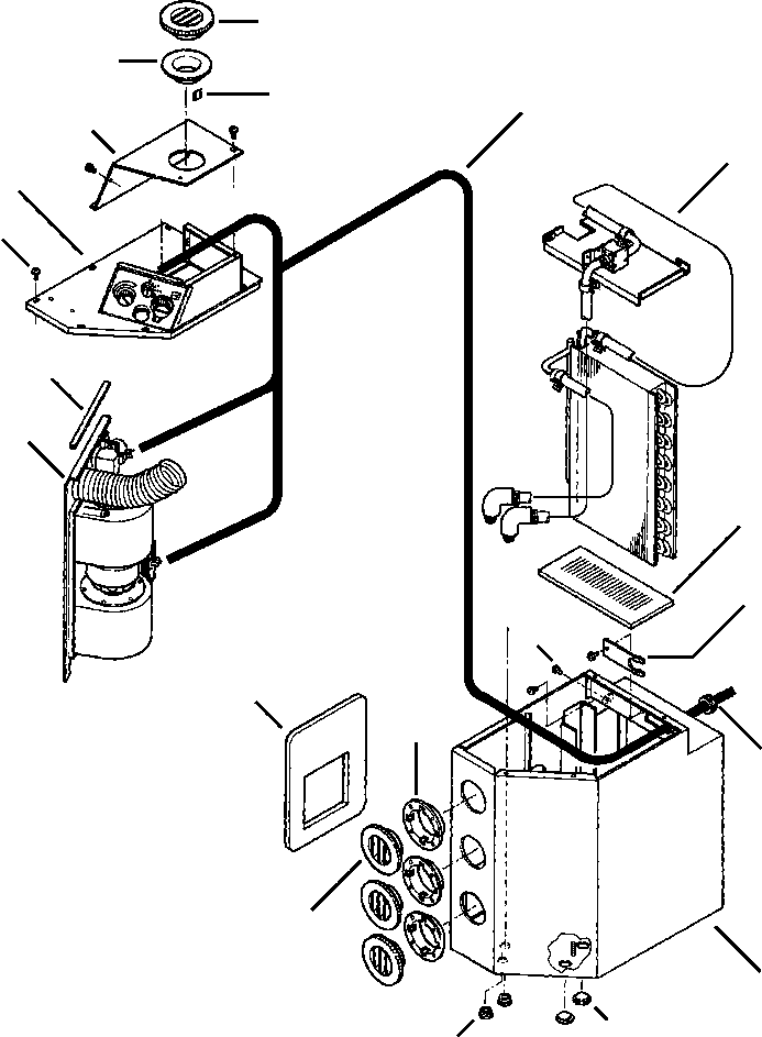 HOUSING, WELDMENT 425-963-A620 KOMATSU