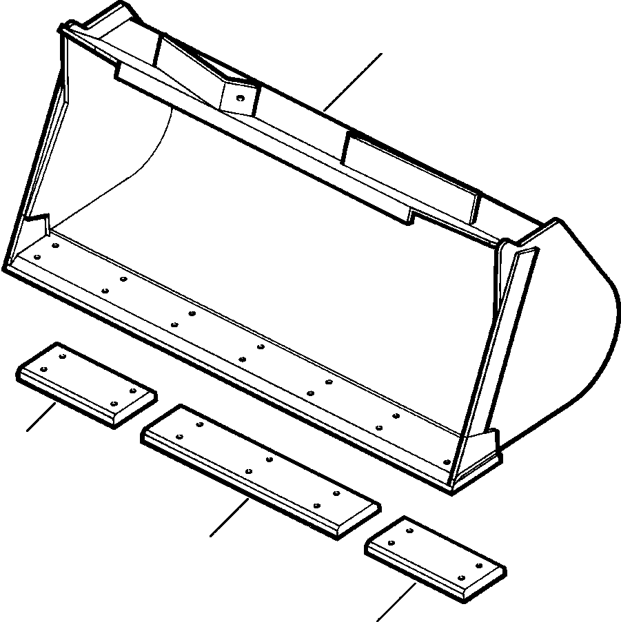 EDGE, BOLT-ON (SIDE) 423-815-A120 KOMATSU