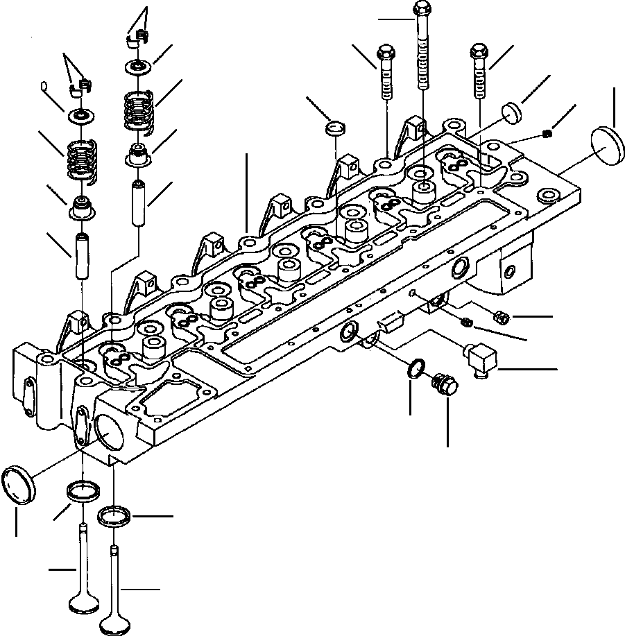 INSERT, VALVE - INTAKE 1241 223 H2 KOMATSU