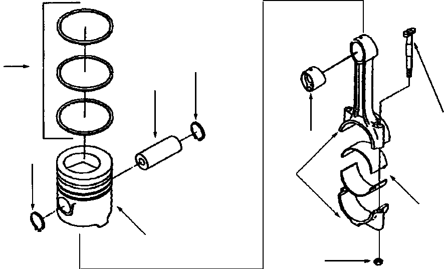 KIT, CYLINDER 1295 692 H91 KOMATSU