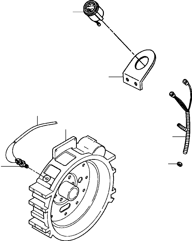 TRANSMITTER 121 623 C1 KOMATSU