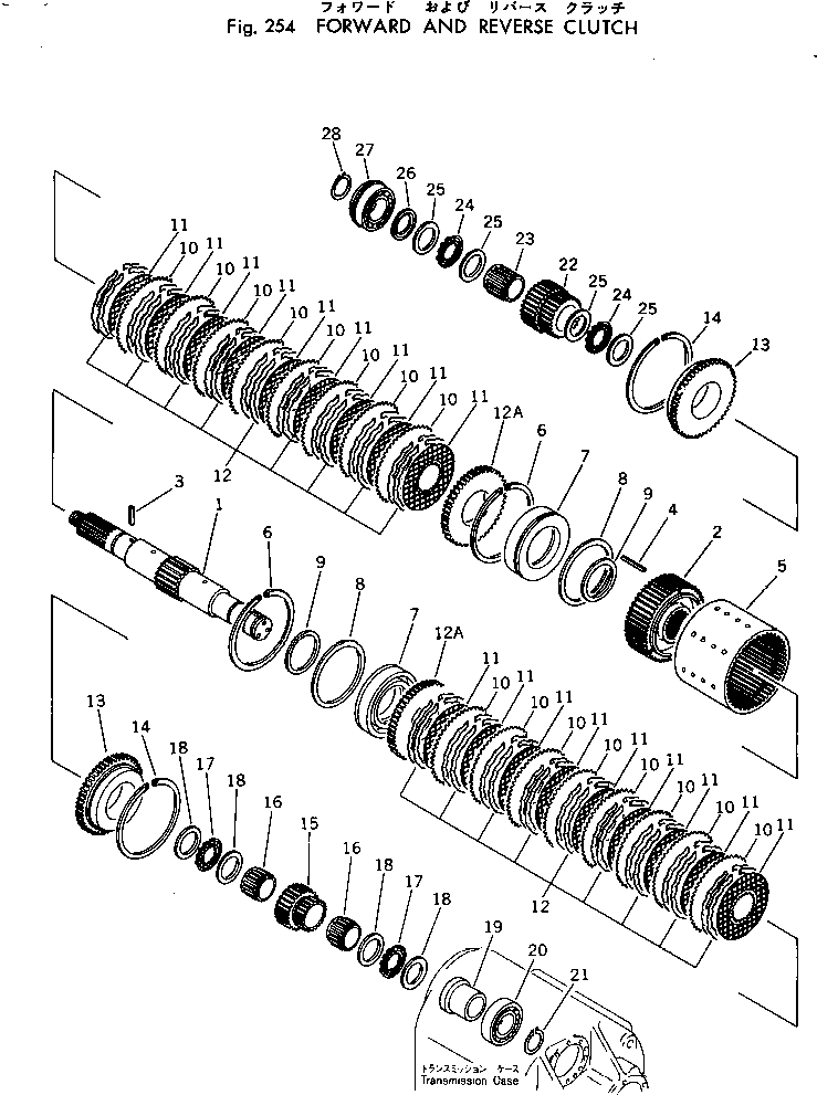 трансмиссия в сборе (389-10310012) KOMATSU