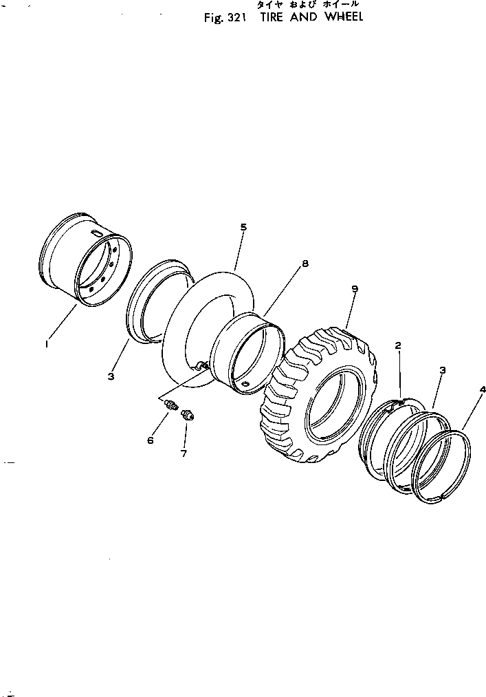Колесо 385-10173151 KOMATSU