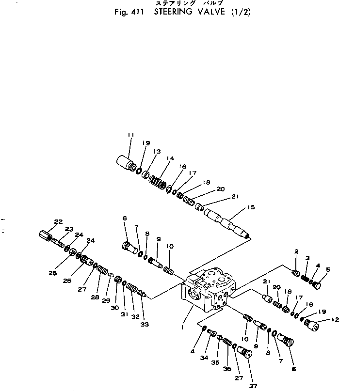 STEERING VALVE ASS'Y 385-10172722 KOMATSU